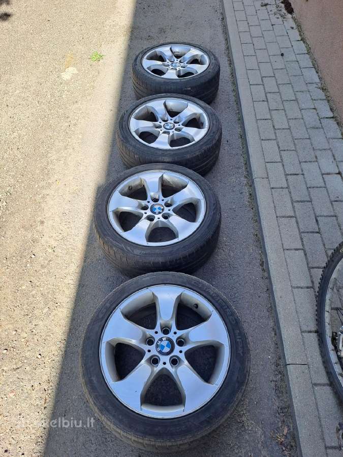 Bmw R17 lieti ratlankiai su vasarinėm padangom - nuotraukos Nr. 6