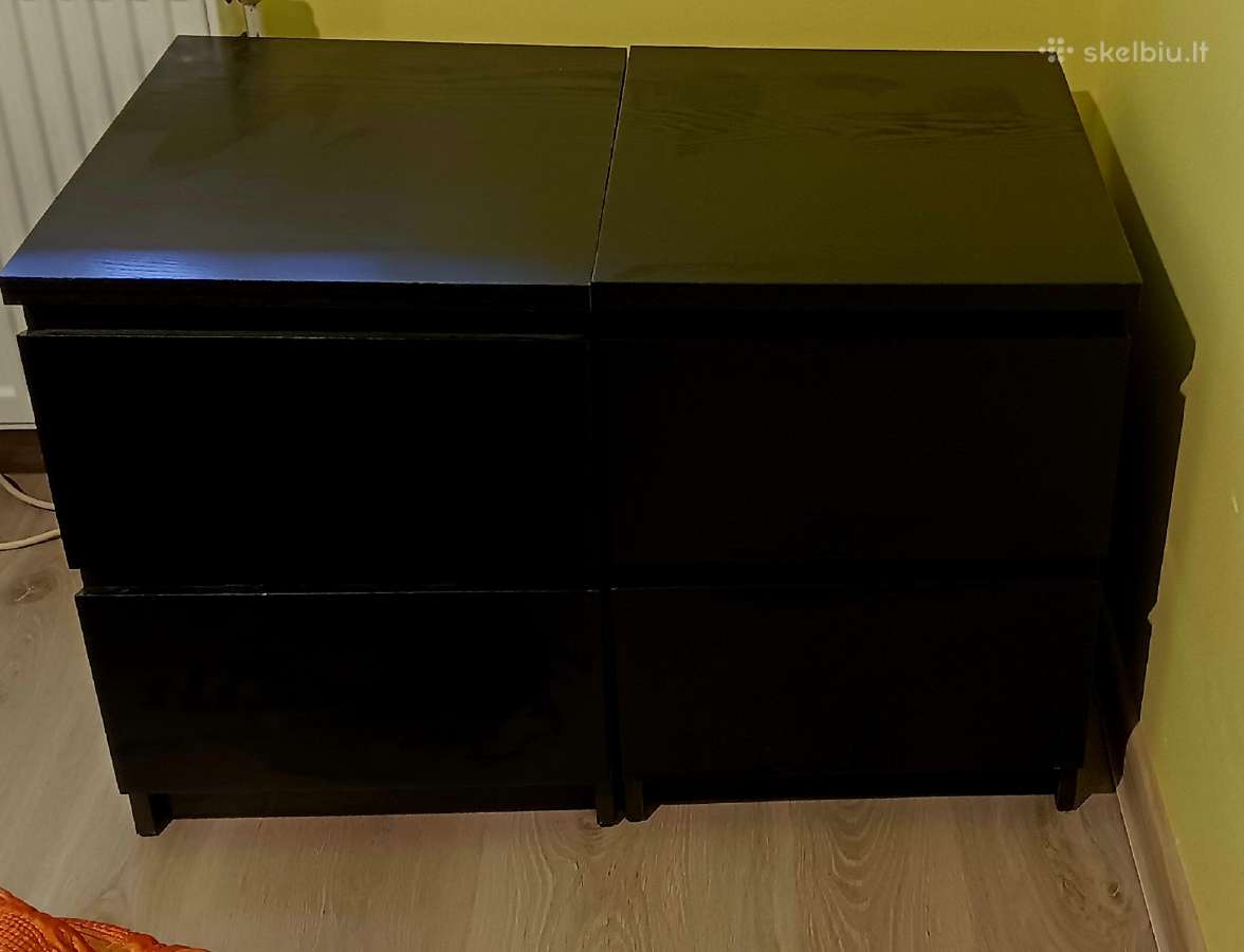 Ikea 2 naktinės spintelės - nuotraukos Nr. 2