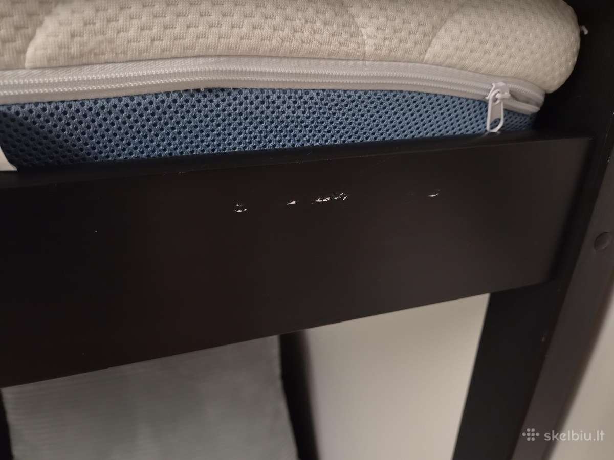 Dviaukštė lova su išskleidžiama sofa Marbus - nuotraukos Nr. 4