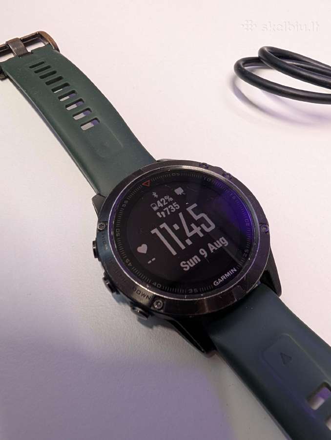 Garmin Fenix 5 47mm laikrodis - nuotraukos Nr. 6
