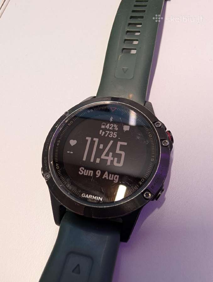 Garmin Fenix 5 47mm laikrodis - nuotraukos Nr. 7