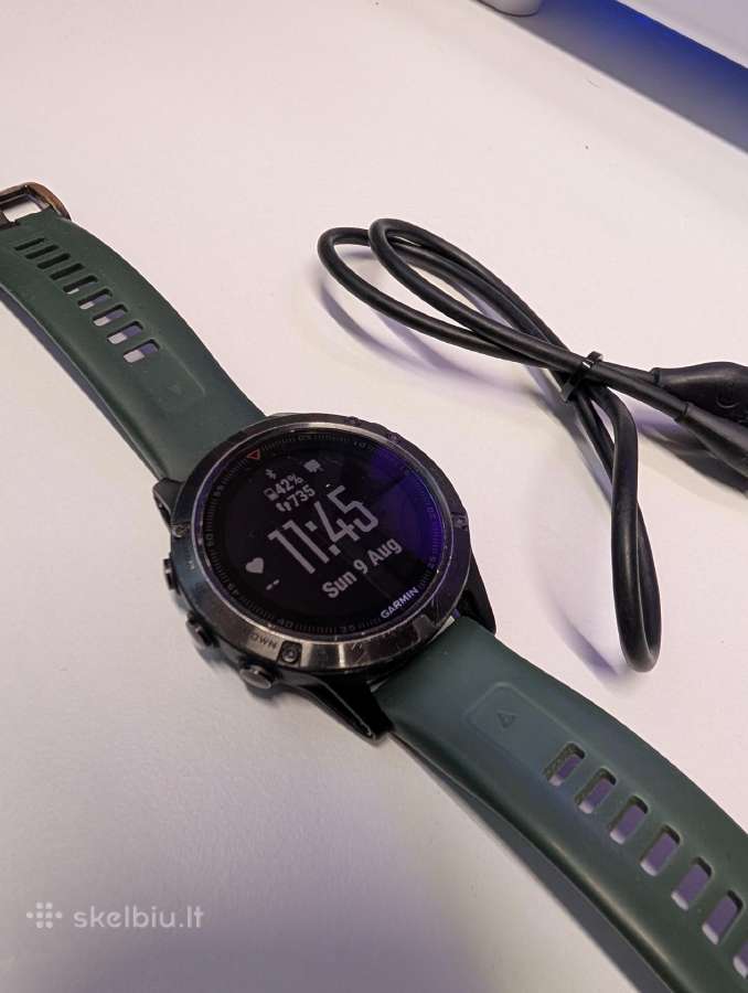 Garmin Fenix 5 47mm laikrodis - nuotraukos Nr. 8