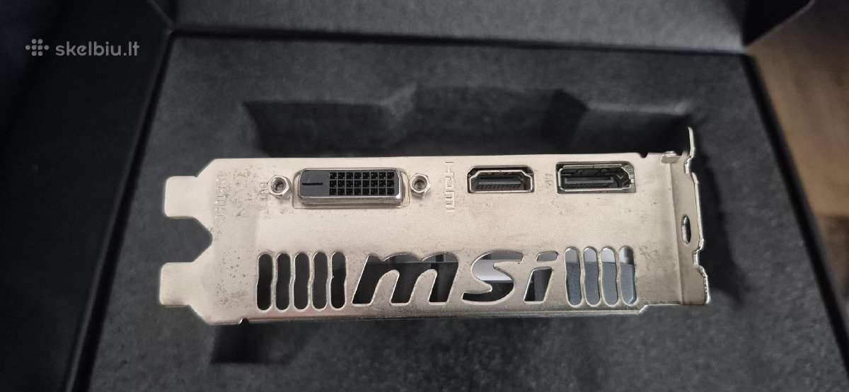 Gtx1050 Ti 4gt Msi Geforce vaizdo plokštė - nuotraukos Nr. 3