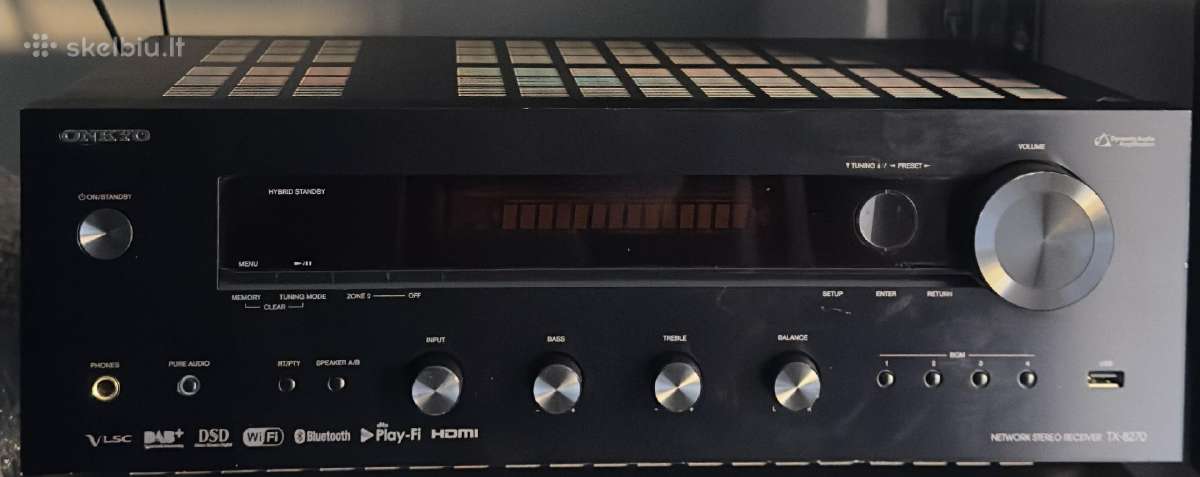 Onkyo tx-8050 / resiveriai - nuotraukos Nr. 4