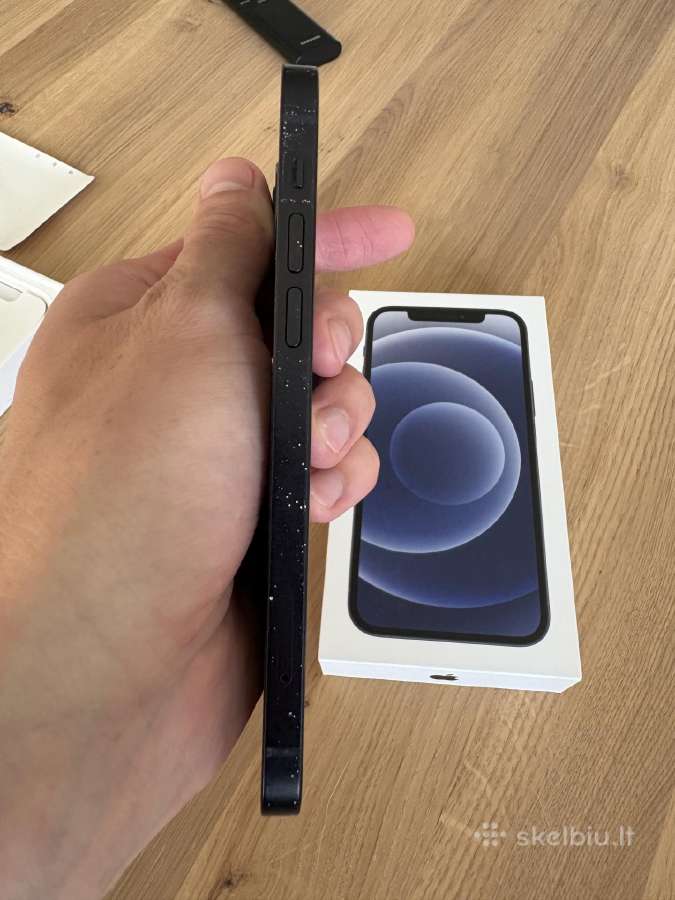 Apple iPhone 12 64gb juodas - nuotraukos Nr. 3