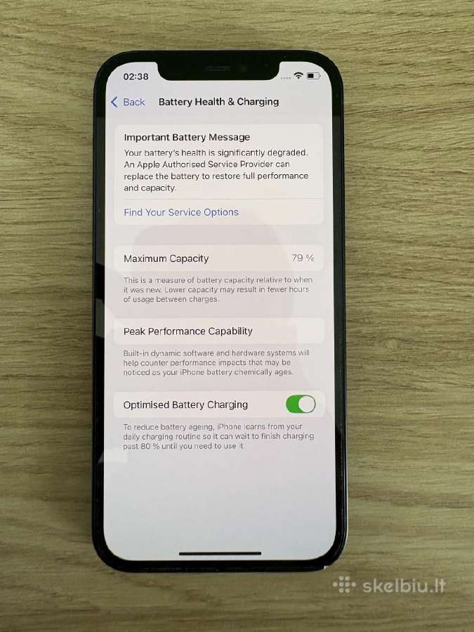 Apple iPhone 12 64gb juodas - nuotraukos Nr. 7