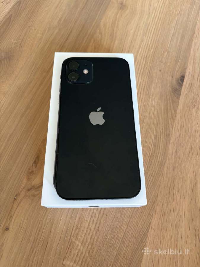 Apple iPhone 12 64gb juodas - nuotraukos Nr. 6