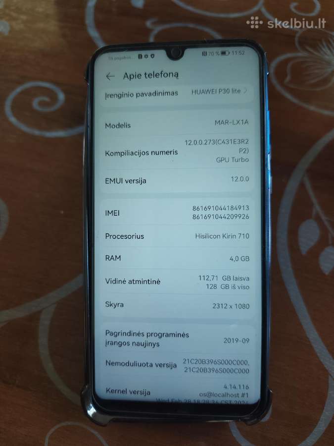 Huawei P10 Lite, Huawei P30 Lite - nuotraukos Nr. 8