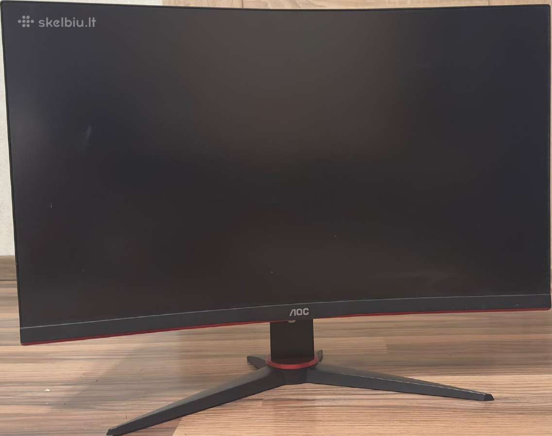 Aoc gaming monitor 165hz ips curved - nuotraukos Nr. 2
