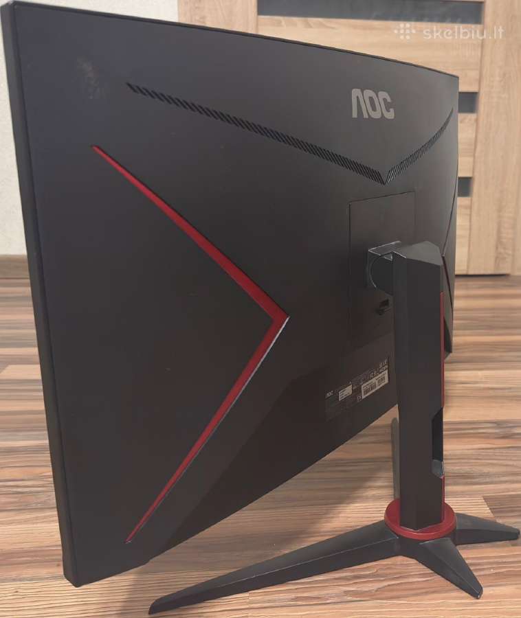 Aoc gaming monitor 165hz ips curved - nuotraukos Nr. 3