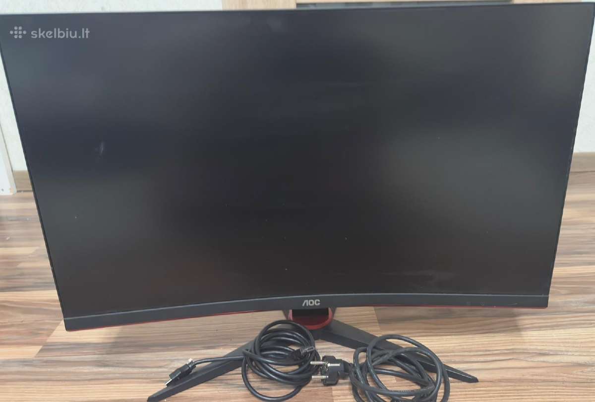 Aoc gaming monitor 165hz ips curved - nuotraukos Nr. 7
