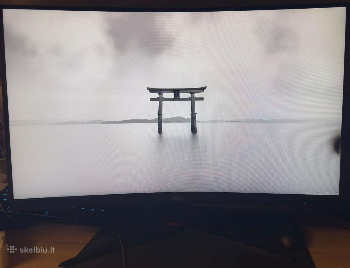 Aoc gaming monitor 165hz ips curved - nuotraukos Nr. 9