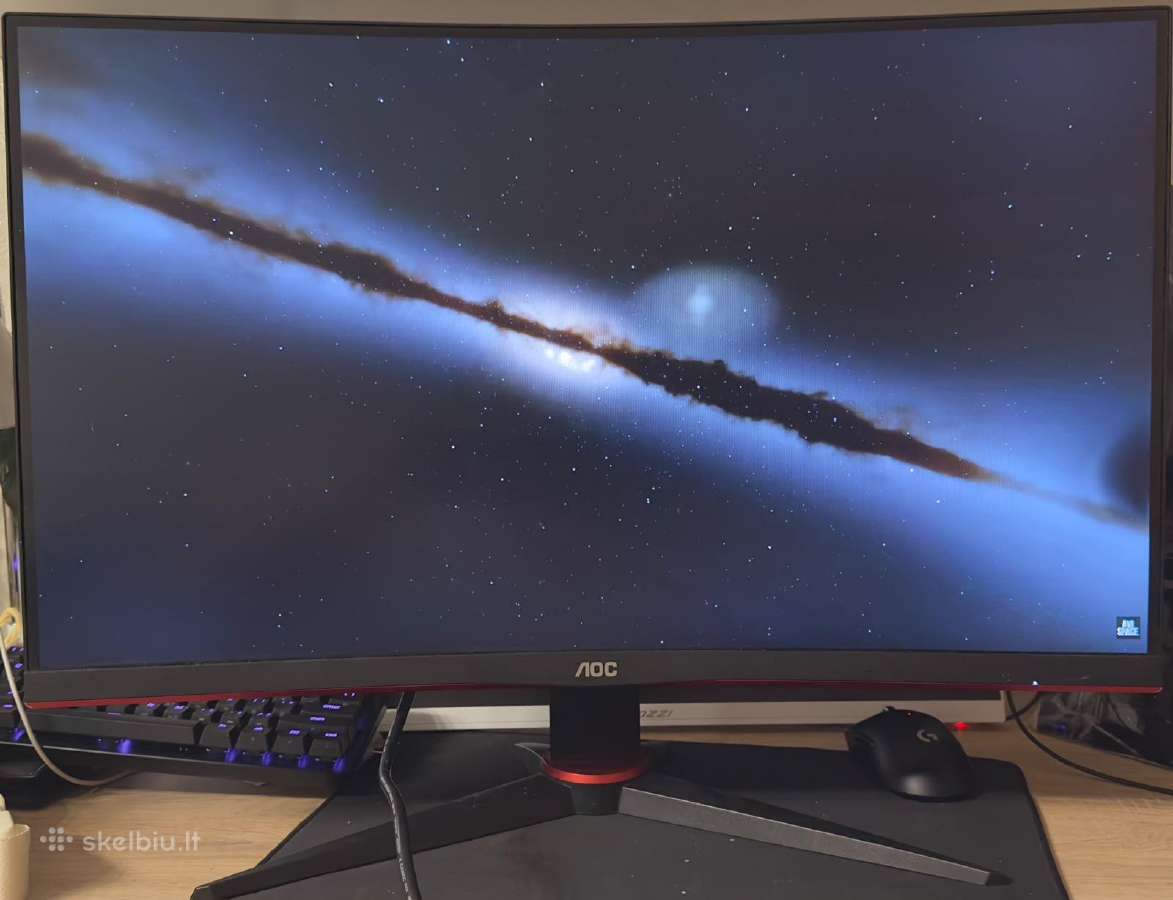 Aoc gaming monitor 165hz ips curved - nuotraukos Nr. 10