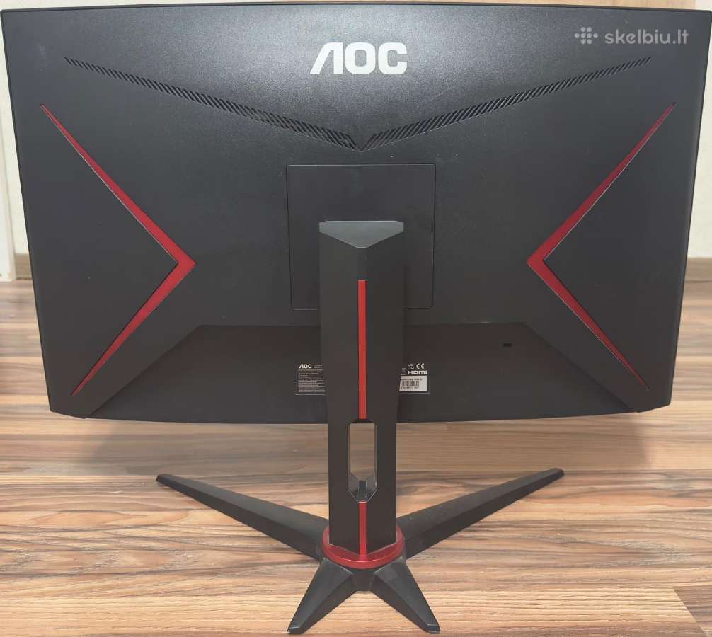 Aoc gaming monitor 165hz ips curved - nuotraukos Nr. 11