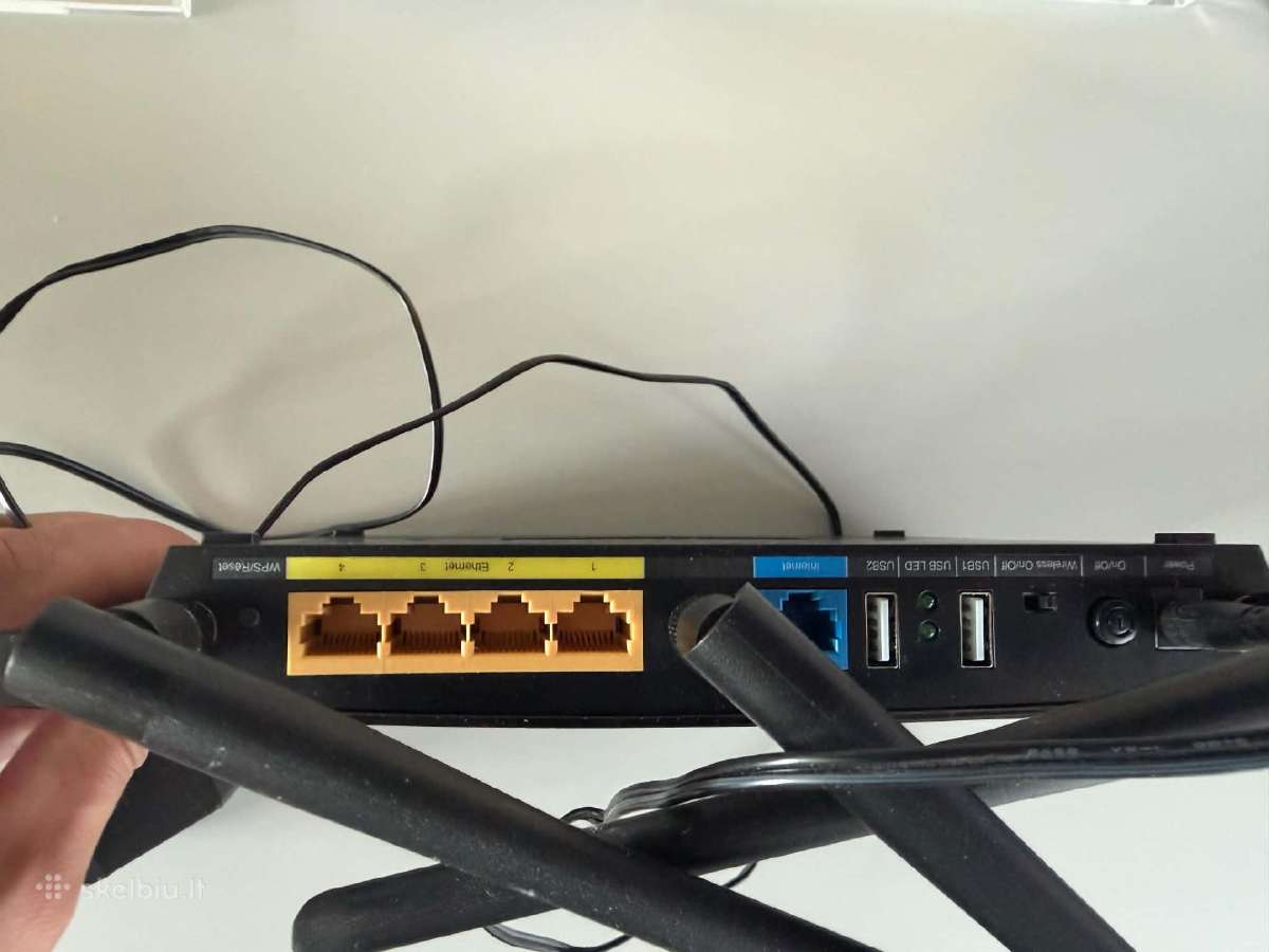 Maršrutizatorius Tp-link Archer C7 Ac1750 - nuotraukos Nr. 2
