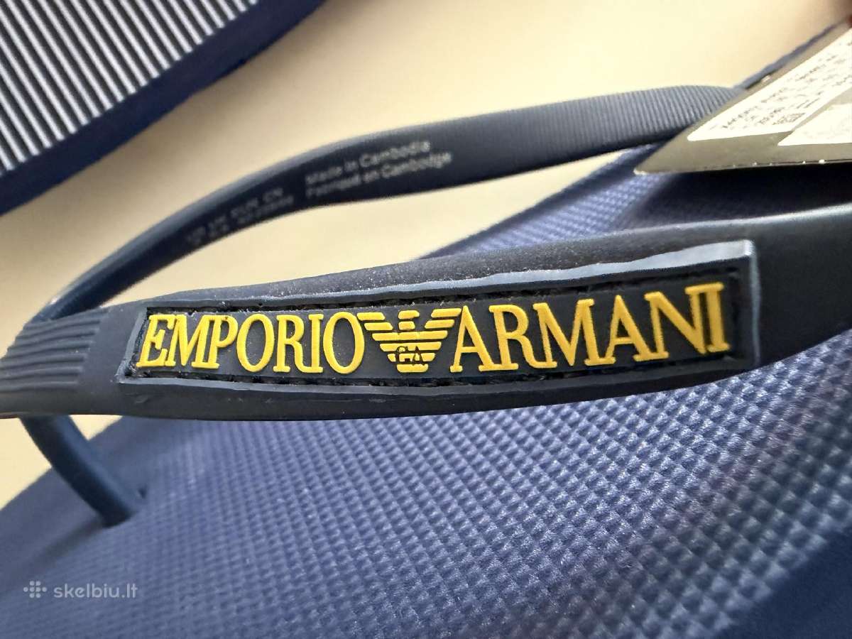 Originalios Emporio Armani šlepetės - nuotraukos Nr. 6