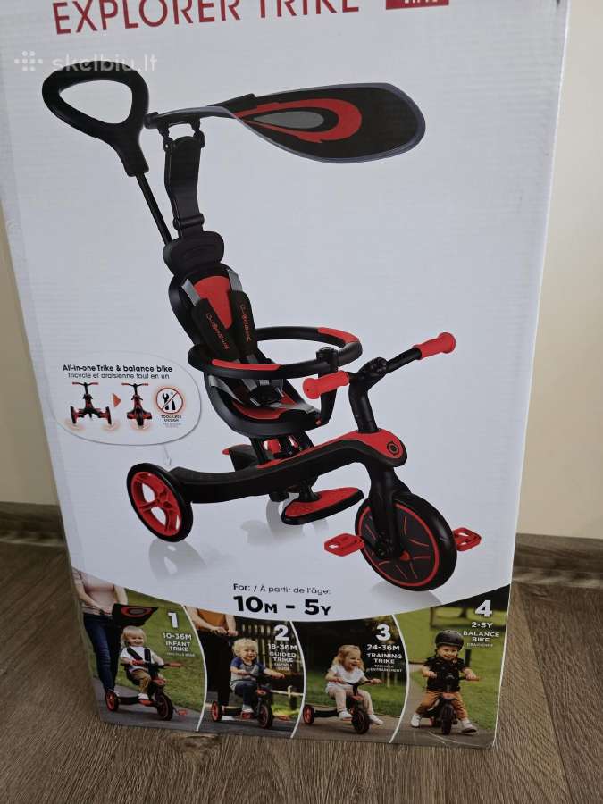 Globber explorer trike 4in1 - nuotraukos Nr. 4