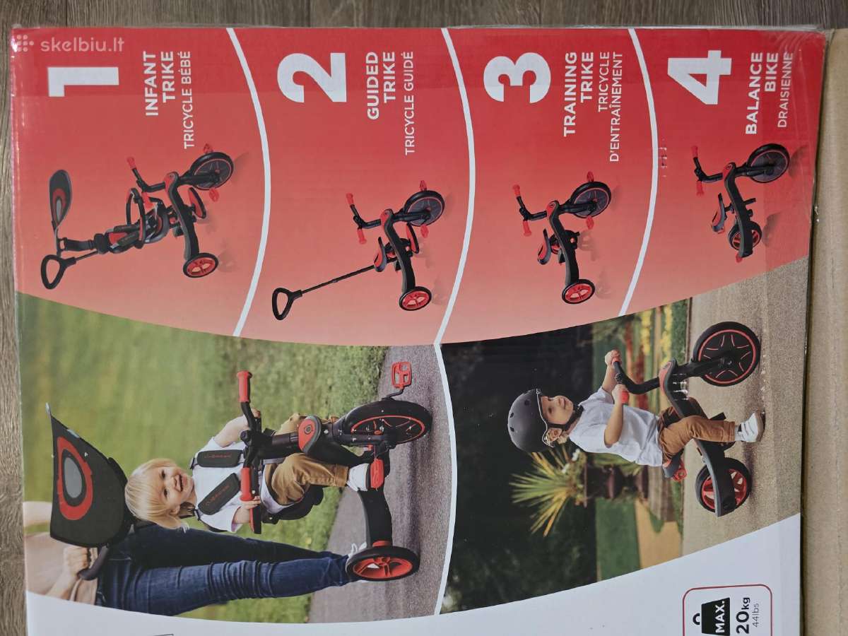 Globber explorer trike 4in1 - nuotraukos Nr. 5