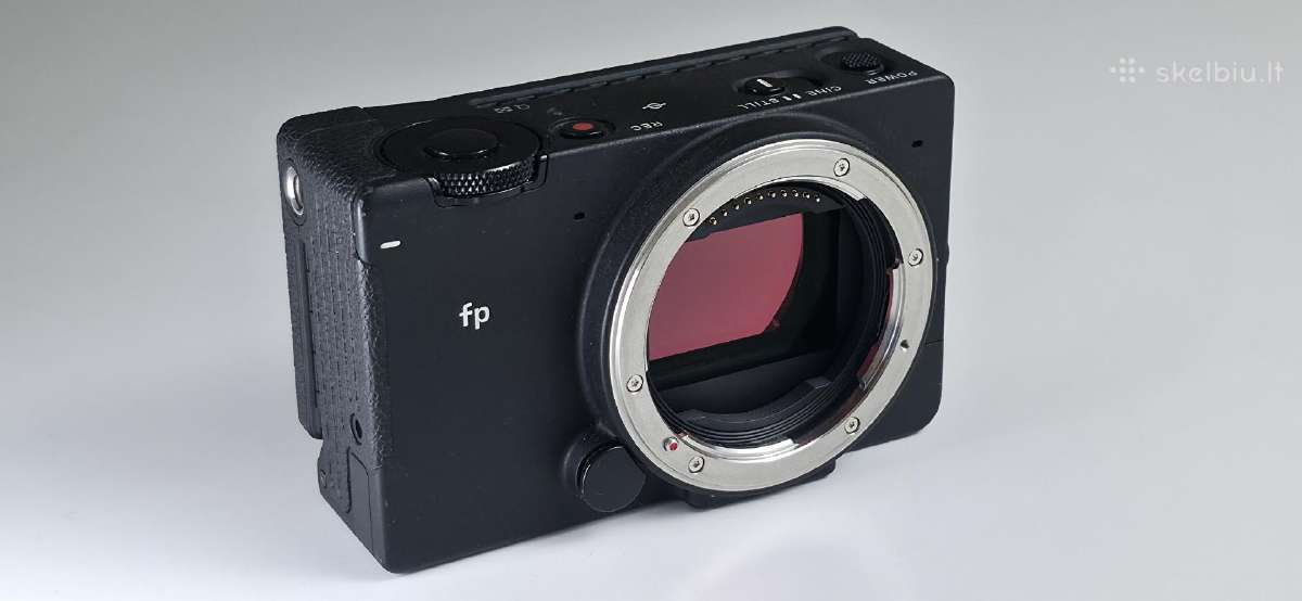 Sigma Fp fotoaparatas + Evf-11 - nuotraukos Nr. 3