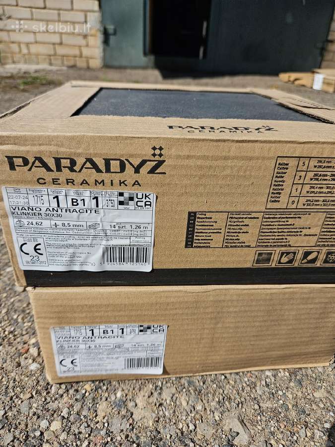 Parduodu klinkerio plytelių ir pakopų likutį - nuotraukos Nr. 2