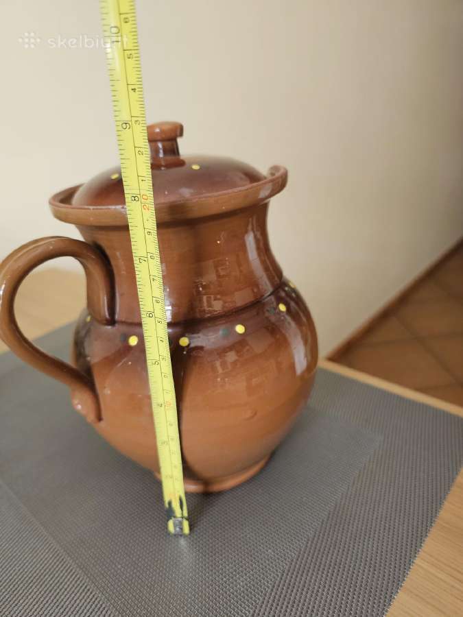 Molinis ąsotis su dangčiu - nuotraukos Nr. 2