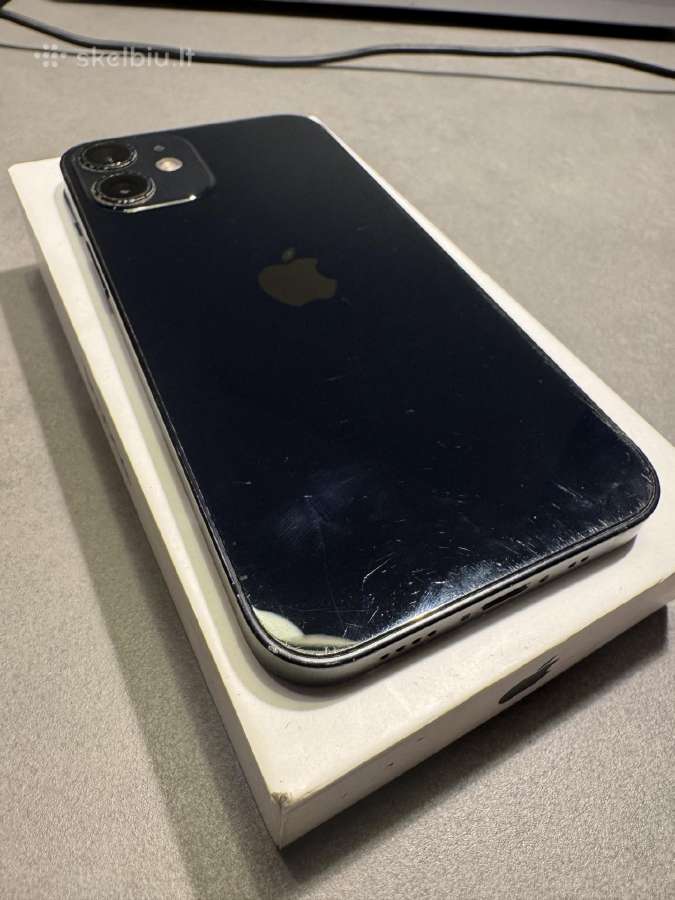 iPhone 12 mini 64gb black - nuotraukos Nr. 4