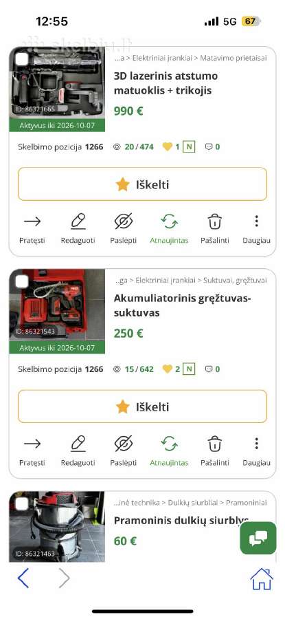 Namų apyvokos reikmenų išpardavimas - nuotraukos Nr. 4