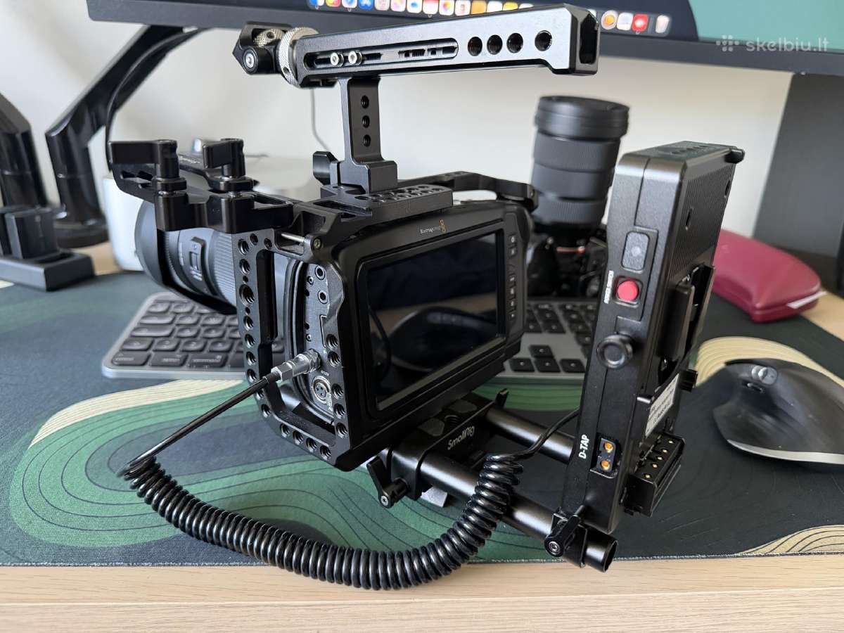 Blackmagic Pocket cinema camera 6k + sigma 18-35 - nuotraukos Nr. 3
