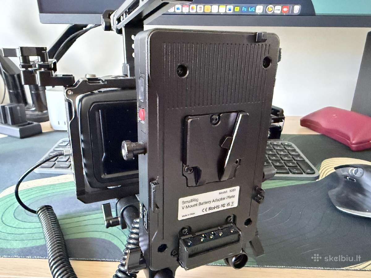 Blackmagic Pocket cinema camera 6k + sigma 18-35 - nuotraukos Nr. 5