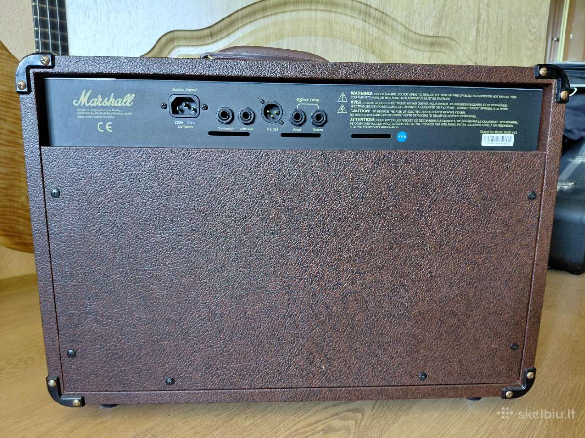 Marshall kubas As50r akustinei gitarai - nuotraukos Nr. 2