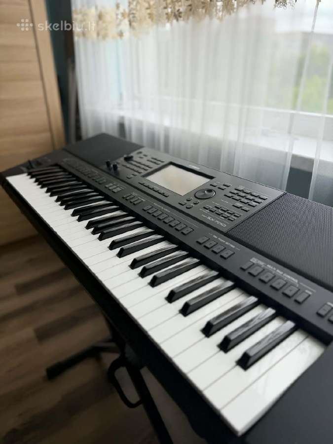 Idealios būklės sintezatorius Yamaha Psr-sx700 - nuotraukos Nr. 3