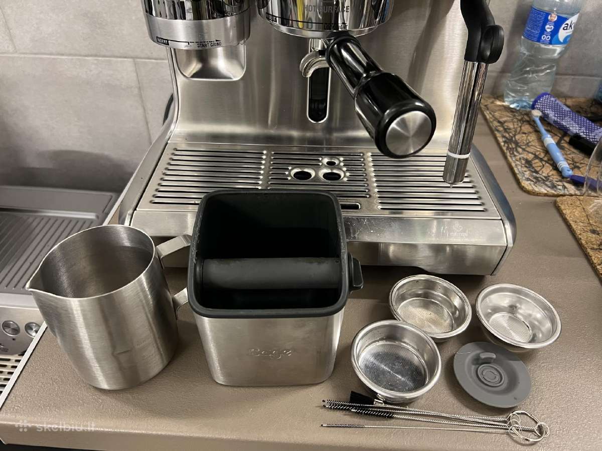 Espresso kavos aparatas Sage Bes980 2400w - nuotraukos Nr. 9