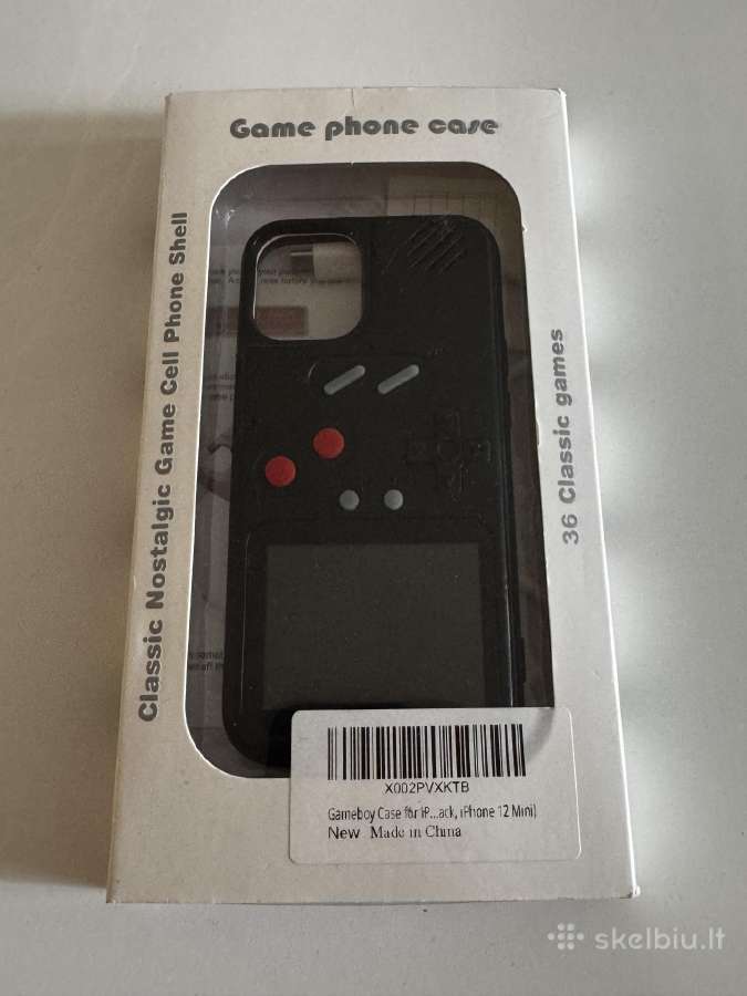 iPhone 12 mini Gameboy dėklas - nuotraukos Nr. 2
