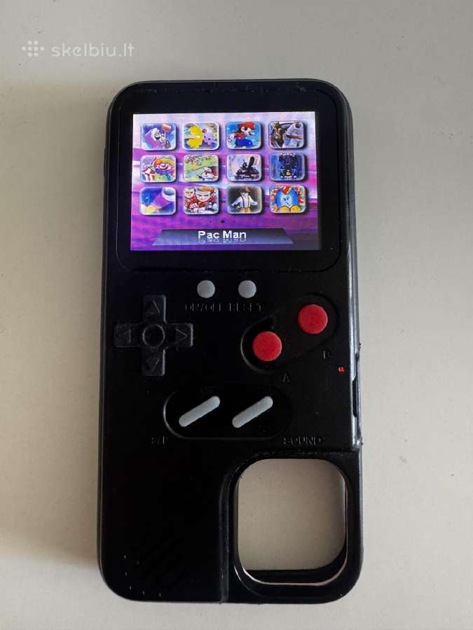 iPhone 12 mini Gameboy dėklas - nuotraukos Nr. 3