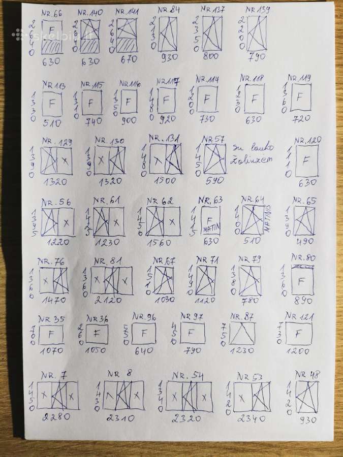 Plastikiniai langai - nuotraukos Nr. 19