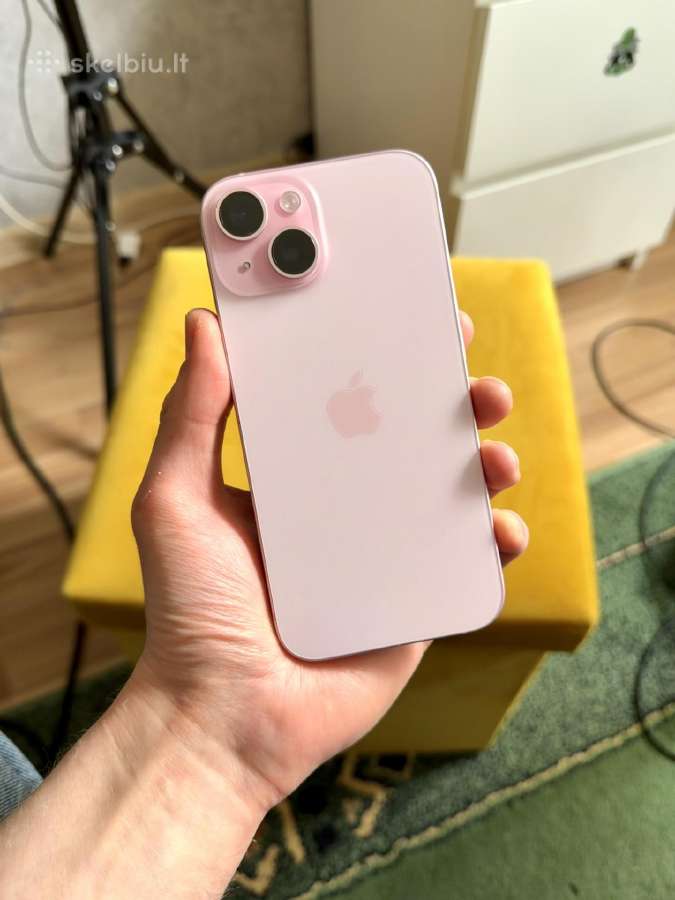 iPhone 15 Pink - nuotraukos Nr. 2