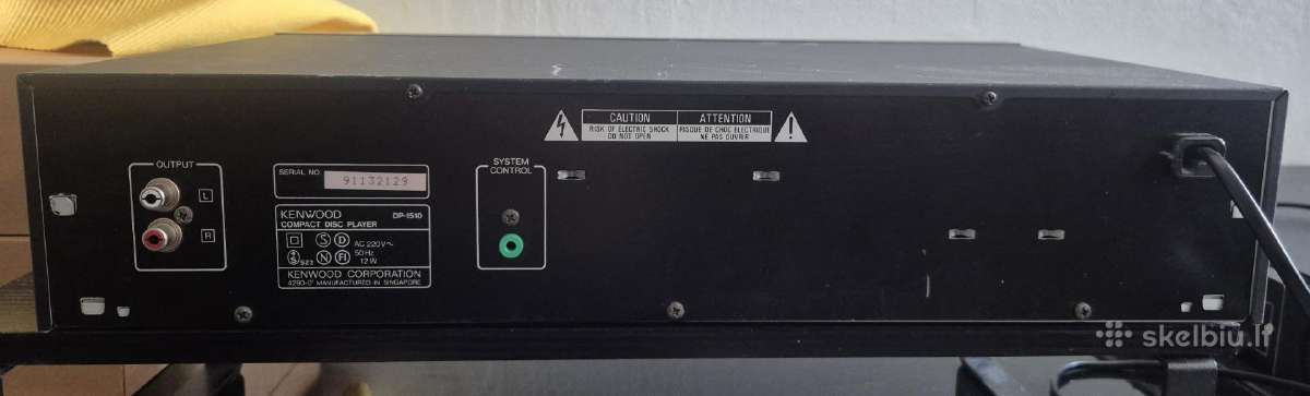 Kenwood CD grotuvas - nuotraukos Nr. 4