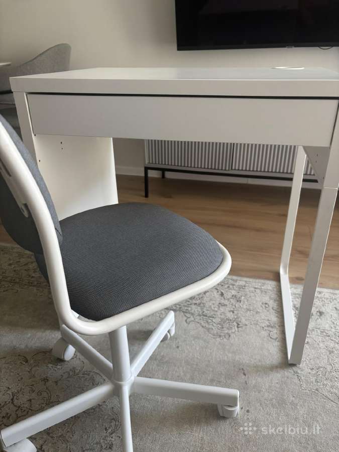 Ikea eašomasis stalas su kėde - nuotraukos Nr. 4