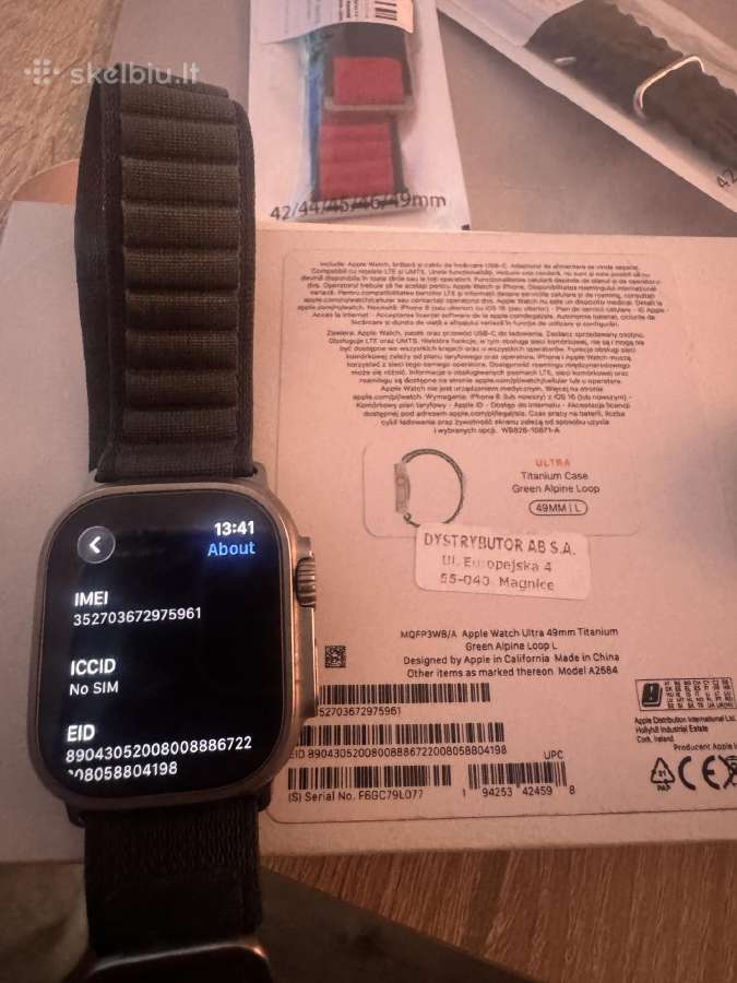 Apple watch ultra - nuotraukos Nr. 2