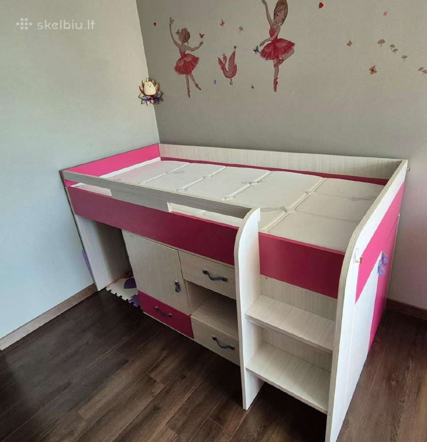 Pigiai puikos būklės labai graži lova - nuotraukos Nr. 2