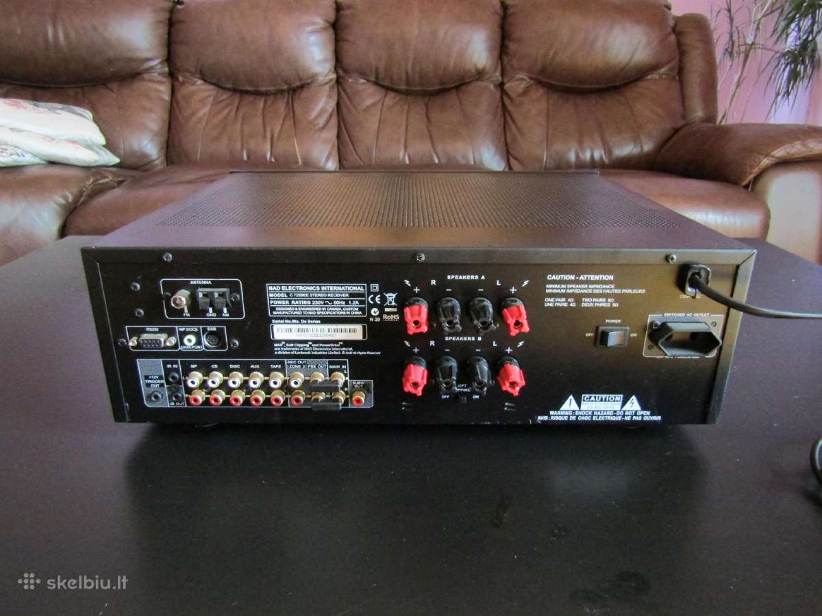 Nad C325bee, C326bee, C725bee Stiprintuvai - nuotraukos Nr. 8