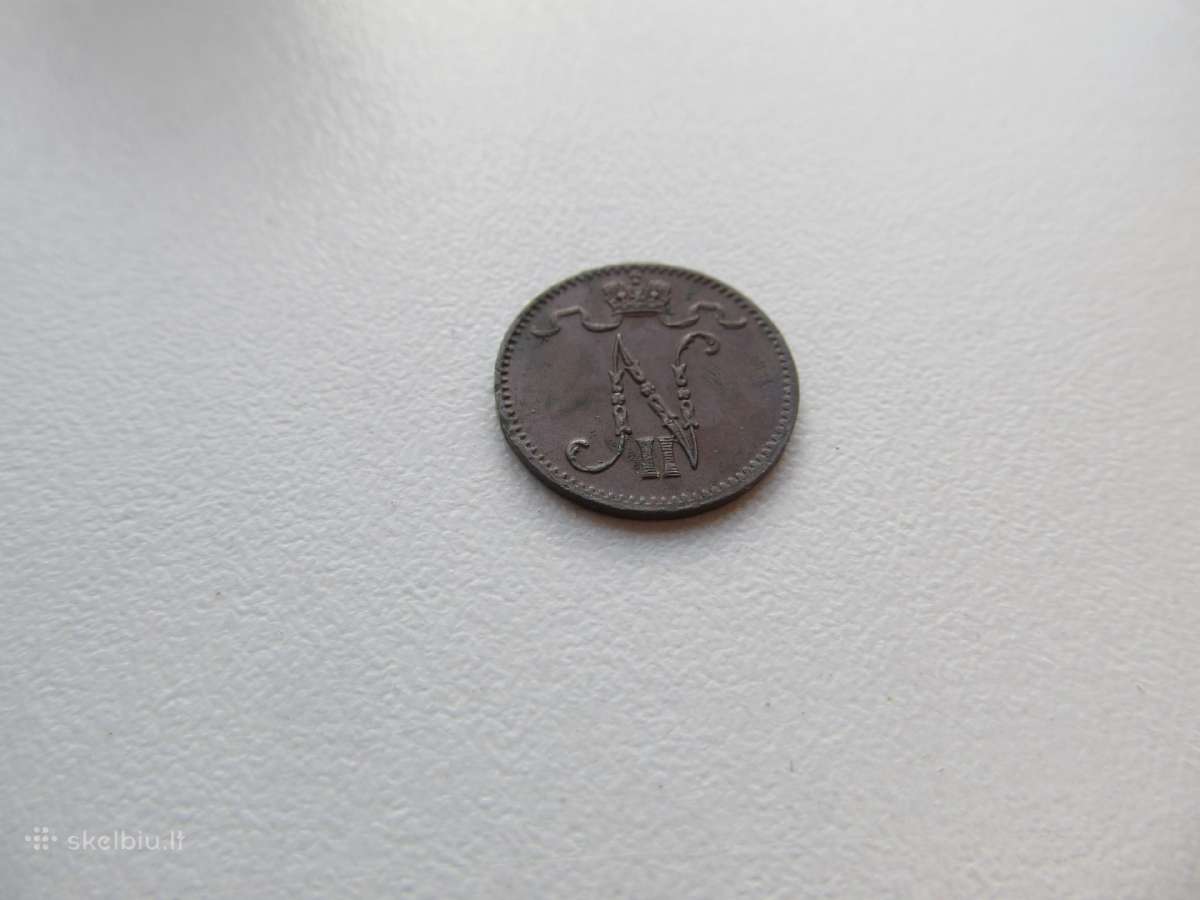 1 penni , Rusija Suomija ,1913, 1914, 1916 - nuotraukos Nr. 2