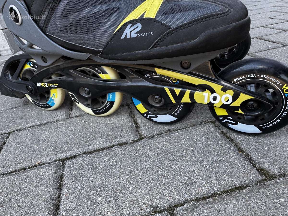 K2 Vo2 100 X Pro riedučiai 45d (29,5cm) - nuotraukos Nr. 2