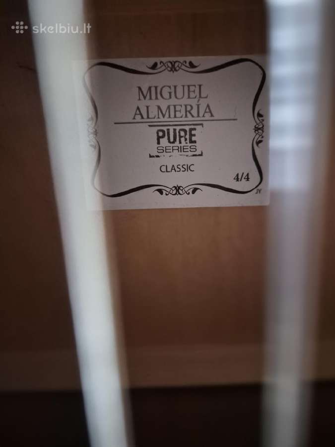 Miguel almeria pure clasic gitara - nuotraukos Nr. 4