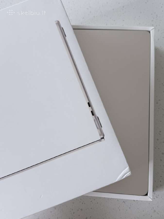 MacBook Air M2 13.6" 8gb 256gb Starlight - nuotraukos Nr. 3