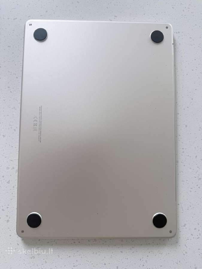 MacBook Air M2 13.6" 8gb 256gb Starlight - nuotraukos Nr. 9