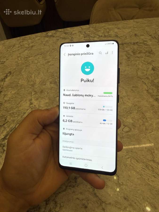Samsung s21 ultra 5G, 12/128gb - nuotraukos Nr. 5