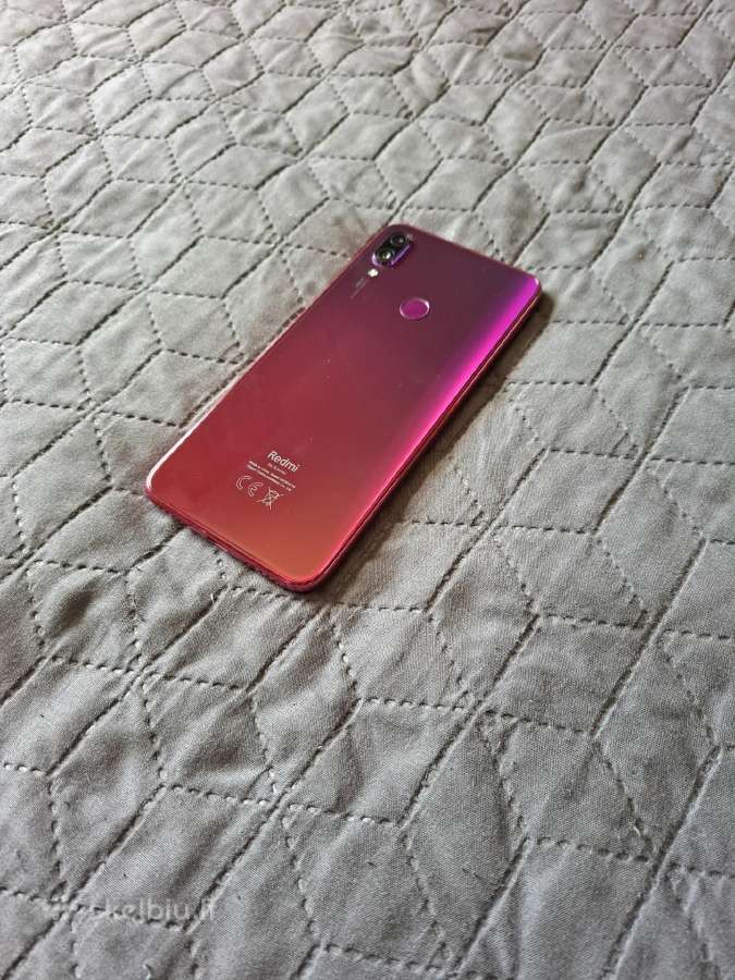 Xiaomi Redmi Note 7 Nebula Red - nuotraukos Nr. 5
