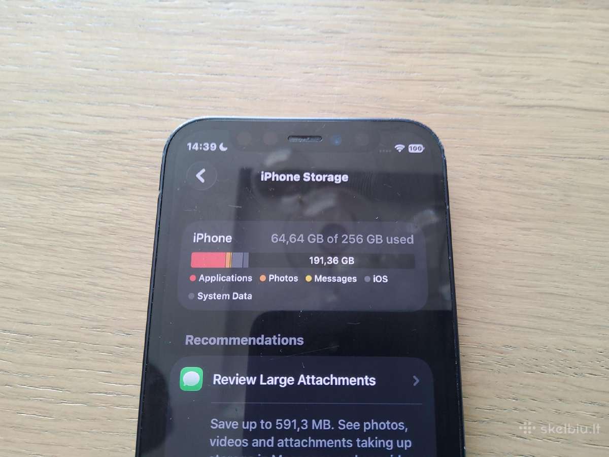 iPhone 12 mini 256gb - nuotraukos Nr. 7