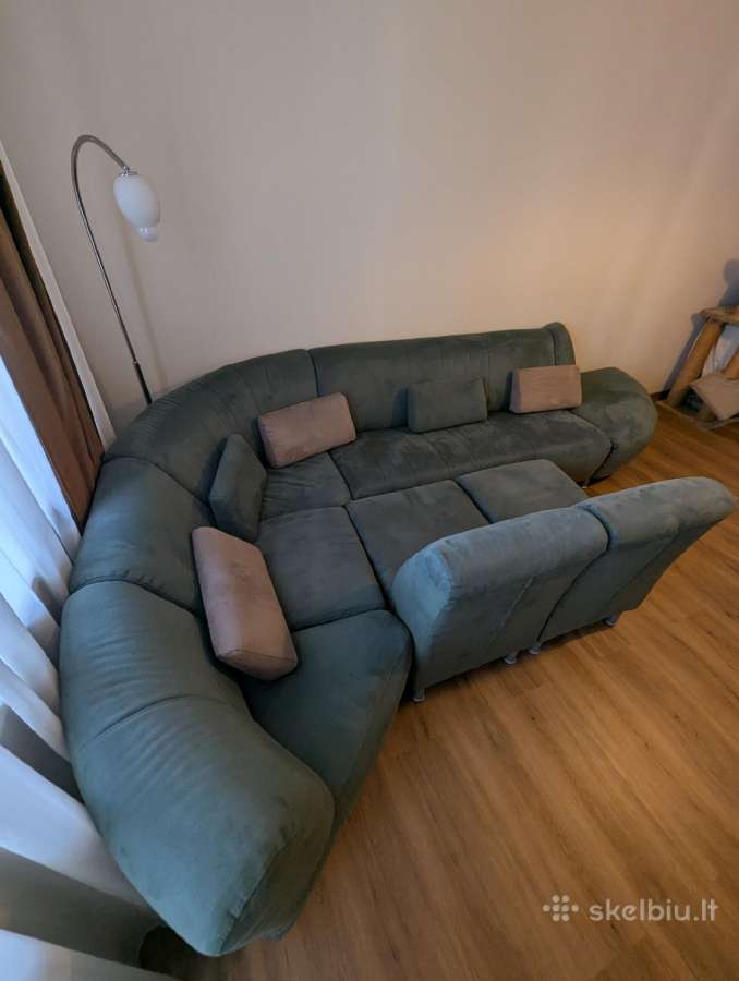L formos sofa ir 2 foteliai - nuotraukos Nr. 2